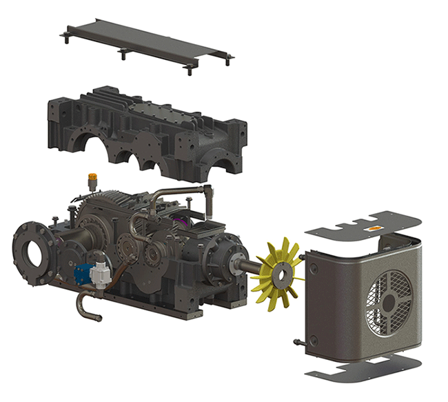 Duraplate Cooling System Gearbox